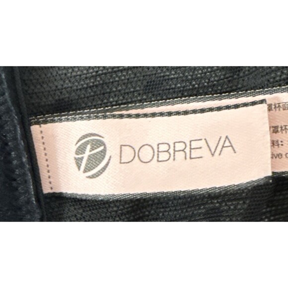 Dobreva Sexy Lace Mesh Corset Bra Black Size 34D - Picture 10 of 16